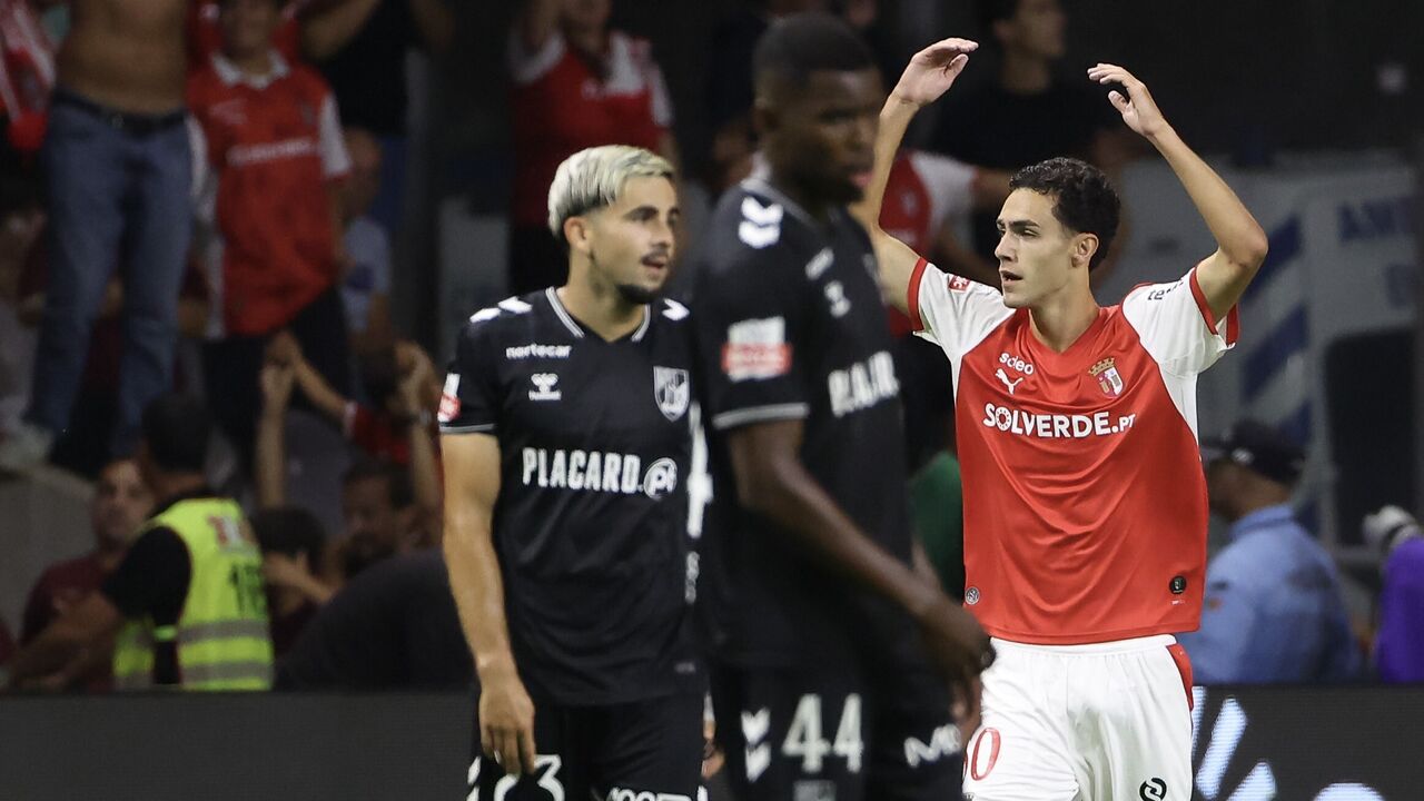 Diego Rodrigues festeja golo