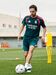 Bernardo Silva no treino do Real