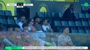 Luis Suárez ao lado de André Horta a assistir ao Al Nassr-Almería