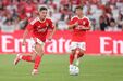 Sudakov em ação no Benfica-Hearts