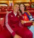 Pedro Porro e a companheira María Hurtado
