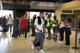 Marco Silva à chegada ao aeroporto de Lisboa