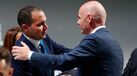 Gianni Infantino e Ali Al-Hussein em 2016