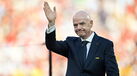 Gianni Infantino, presidente da FIFA, na final do Mundial'2026