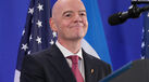 Gianni Infantino, presidente da FIFA, na Trump Tower, em Nova Iorque