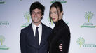 Josh Kushner com Karlie Kloss em Nova Iorque