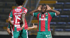 Maurice Boakye (à dir.) fez o golo da vitória 
