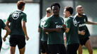 Irankunda no treino do Sporting