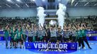 Sporting celebra conquista da Supertaça
