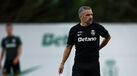 Rui Borges esta manhã, na Academia Cristiano Ronaldo