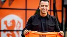 Xavi na seleção laranja