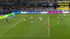O golo de Prestianni frente ao Aarhus