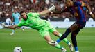 Raphinha diante do Athletic Bilbao
