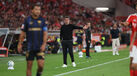 Marco Silva dá indicações aos jogadores do Benfica