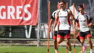 Palhinha no treino do Benfica