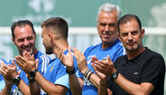 Sotiris Silaidopoulos no banco do Rio Ave