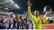 Diogo Costa homenageou avô com dedicatória na camisola   