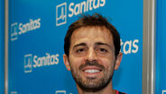 Bernardo Silva a fazer os exames médicos