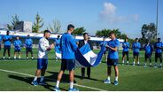 Treino do FC Porto começou com homenagem a Jorge Costa
