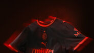 Nova camisola do AC Milan