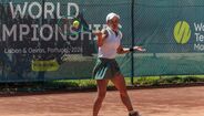 Mariko Fritz-Krockow, a campeã do mundo de +40 em 2025 foi eliminada pela portuguesa