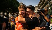 Rui Oliveira com Iúri Leitão