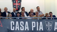 Rui Costa assistiu ao Casa Pia-Benfica com Kyle Krause ao seu lado direito