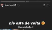 Publicação de Diogo Viana no Instagram