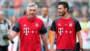 Carlo e Davide Ancelotti em Munique