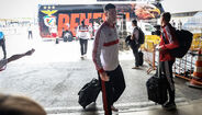 Circati no aeroporto antes de seguir viagem com o restante plantel do Benfica