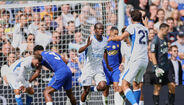 Malick Yalcouyé diante do Chelsea