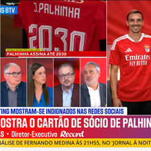Tentativa de atingir o orgulho sportinguista: Palhinha apresentado como sócio 'de prata'