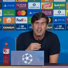 Paulo Fonseca: «Forse sono un allenatore di m...»