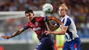 Léo Azevedo em ação na Supertaça