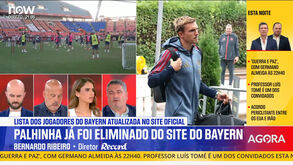 Bayern 'apaga' Palhinha do plantel: «Se fosse diretor desportivo do Benfica veria como bom sinal...»
