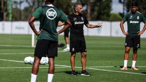 Rui Borges orientou sessão após dois dias de folga
