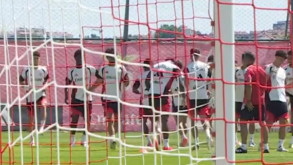 Treino do Benfica no Seixal