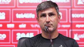Aleksandr Shagoyko na sala de imprensa