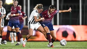 Ana Capeta marcou um dos golos das italianas