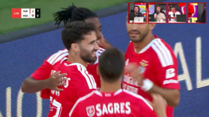 Rafa marcou o primeiro na Luz