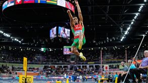 Gerson Baldé nos Mundiais indoor