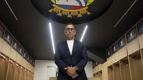 Pedro Alves nas instalações do Alverca