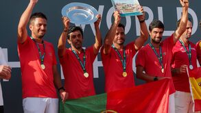 Festejos com conquista da medalha de ouro