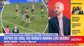 «Rui Borges pensou que tinha o jogo ganho e a meia hora do fim lançou Suárez,  avançado em péssima forma a nível físico e mental»