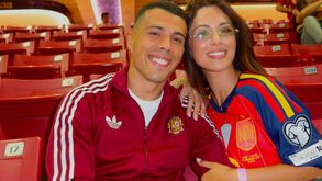 Pedro Porro e a companheira María Hurtado