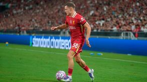 Wirtz em ação pelos reds de Anfield
