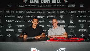 Gabriel Brás apresentado no NEC Nijmegen