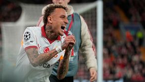 Lang com a camisola do Galatasaray