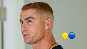 O novo penteado de Cristiano Ronaldo