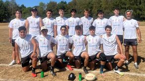 Equipa nacional de Touch Rugby em Coventry